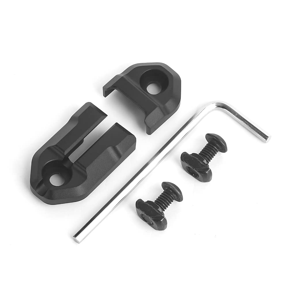 QIRUIMY Tactical Pressure Switch Mount MLOK Mount Plates Torches Remote Pressure Pad Switch Plate Mount for M300 M600 Flashlight Switch Accessories