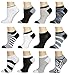 AirStep Women's No Show Athletic Socks - 12 Pack