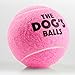 The Little Dog's Balls, Dog Tennis Balls, 6-Pack Pink Dog Toy, Premium Strong Dog & Puppy Ball for Training, Play, Exercise and Fetch