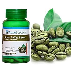 AuroHealth Green Coffee Beans Extract (400mg) – 60 Capsules