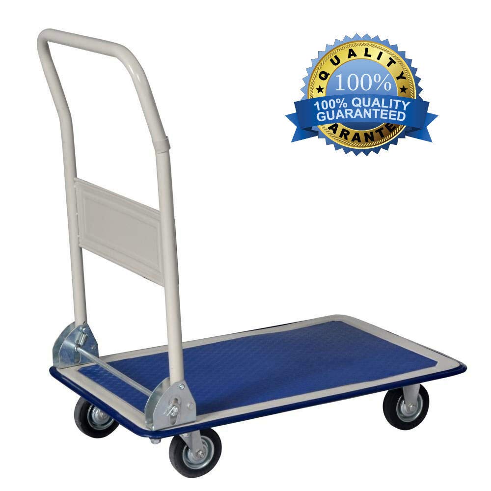 Platform Cart Dolly Folding Foldable Moving Warehouse Push Hand Truck