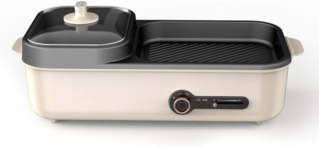Review zaizai Smokeless Electric Grill,Knob + Lever Temperature Control ...