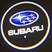 Auto Sport Car Door Logo Shadow Projector LED welcome Light (subaru)