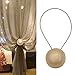 Hemisphere Magnetic Curtain Buckle Curtain Holder Curtain Tieback Curtain Clip 1 PC