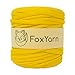 T-shirt Yarn cotton Fettuccini Zpagetti highest quality ~ 1.4 lbs (700g) and 140 yard long (~120 meter) Sewing Knitting Crochet T shirt Yarn (Turmeric) Click for More Colors