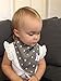 Baby Bandana Drool Bibs! Unisex! Best Baby Shower Gift 2016: By THE BLUSHING BABY (Black & White)