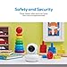 Geeni Sentinel 720p Wireless Indoor Surveillance Camera with Pan/Tilt/Zoom, 2-Way Talk, Night Vision and Motion Alerts, Works with Alexa and Google Home, No Hub Required (White)