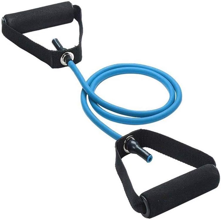 YAIKOAI Exercise Resistance Bands Yoga Tension Rope Workout Exercise Band with Comfort Handles for Home, Office, Gym Fitness Training, Boxing Workouts, Physical Therapy