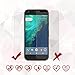 iCarez [HD Clear] Screen Protector for Google Pixel (5.0-inch) [Unique Hinge Install Method With Kits] 3-Pack with Lifetime Replacement Warranty 2016