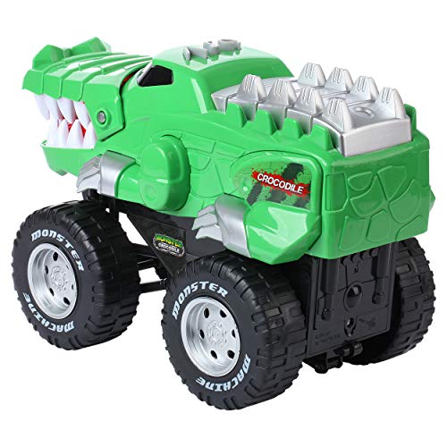 Powerful Crocodile Chomper Monster Truck Battery Powered Crocodile