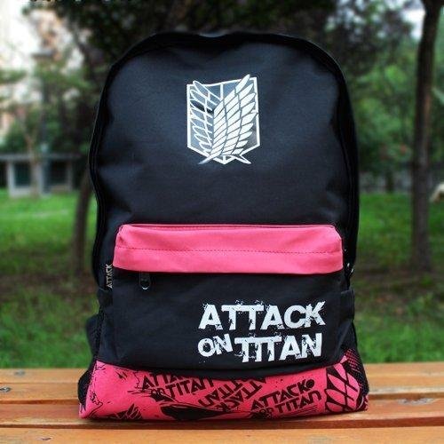 Attack on titan shingeki no kyojin cosplay school backp…