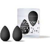 Beautyblender Micro Mini Pro Black Makeup Sponges, 2 Pack | Super-soft foam for precise concealer &amp; highlighter blending, reusable &amp; washable, streak-free, made in USA