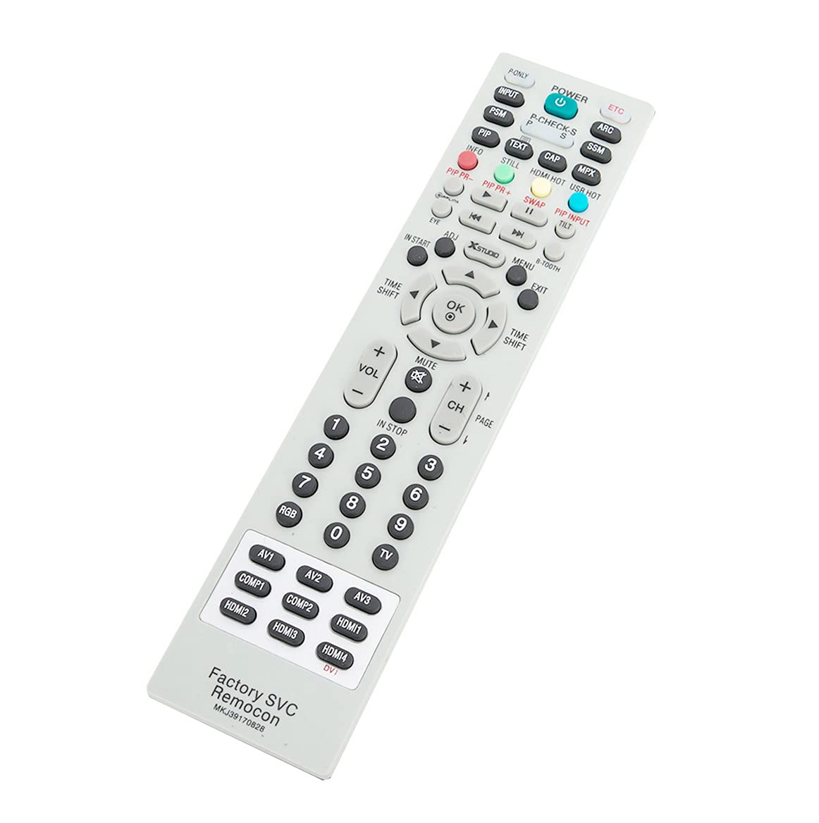 AULCMEET MKJ39170828 Replaced Service Remote Control Compatible with LG TV MZ40PA10 RL44NA14T 32LG3 32LG3C-ZA MZ-42PZ44 RE-44SZ20RD 105-201M 21FS2CLX 32LY750H 42LC2R 42LX6500.