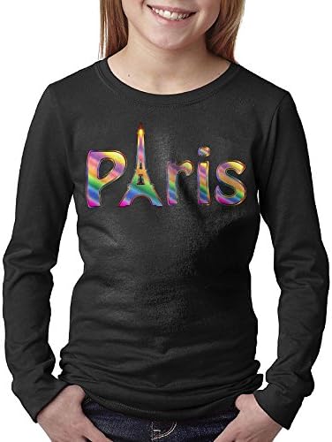 Oxinqufng Rainbow Paris Youth Leisure And Comfortable Creative Long-sleeve M