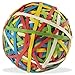 Acco Rubber Band Ball, 275 Bands per Ball, Assorted Colors, 1/Box (72155)