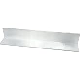 Evecad 1PCS 2" x 2"x 1/4" Aluminum Angle, 6063 Structural Angle Aluminum Stock Profile, Corrosion-Resistant, 48" Length,1/4" Thick.