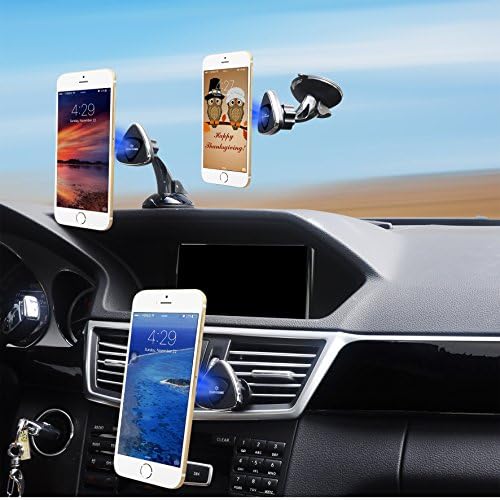Mobile Phone Car Mount, Golden Colours 3 in 1 Magnetic Smartphone Car Mount