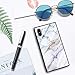 BestCasee Marble Square Case for iPhone Xs Max, Retro Classic Stylish Soft TPU and Hard PC Shockproof Cover Case for iPhone Xs Max 6.5 Inch(2018)