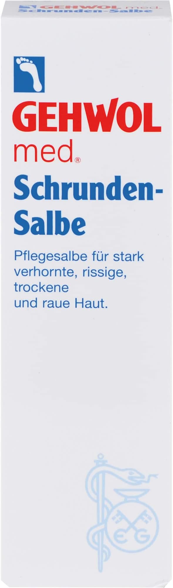 Gehwol 1040105 Schrundensalbe Med 75ml Ointment Cracked Calloused Skin