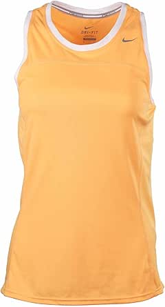 orange nike tank top