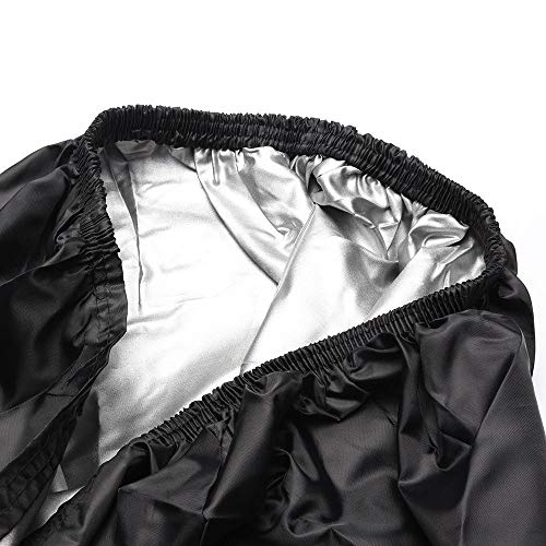 VVHOOY UTV Cover Waterproof All Weather,Heavy Duty Oxford Utility Vehicle Storage Cover for Polaris Ranger RZR Pioneer Yamaha Honda Kawasaki Mule Rhino and More (XL,114.17 x 59.06 x 74.80inch) (Black)
