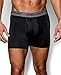Under Armour Men's Charged Cotton Stretch 6" Boxerjock 3-Pack Large Black