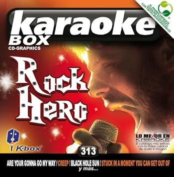Lenny Kravitz Radiohead Billy Idol Nirvana The Clash Soundgarden Scorpions Panic At The Disco Red Hot Chilli Peppers U2 Jet Flyleaf Kbo 313 Rock Hero 1 Karaoke Amazon Com Music