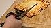 Pizza Scissor Cutter: Stainless Steel Oversize Sharp Scissor! Cut Pizza Like a Pro Chef Includes Detachable Spatula. Easily Cut and Serve any size Hot Pizza