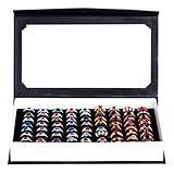 HIRIRI Hot Sale High-grade 72 Slot Ring Box Velvet