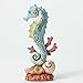 Enesco Jim Shore Heartwood Creek Seahorse with Shells Stone Resin Figurine, 5.8