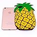 iPhone 7 Case, MC Fashion Cute Vivid 3D Summer Fruit Pineapple Soft and Protective Silicone Phone Case for Apple iPhone 7 (2016) Release (Pineapple)