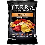 TERRA Vegetable Chips, Original with Sea Salt, 1 Ounce (Pack of 24)
