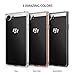 Ringke Fusion Compatible with BlackBerry KEYone Case Crystal Clear PC Back TPU Bumper Drop Protection, Shock Absorption Technology Raised Bezels Protective Cover - Clear