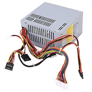 Image of 300W HP-P3017F3 J036N XW600 Watt Replacement Power Supply for Dell Vostro, Studio, Precision, Inspiron series Mini Towers Systems Part Number: PS-5301-08, D300R002L, HP-P3017F3 LF, DPS-300AB-24