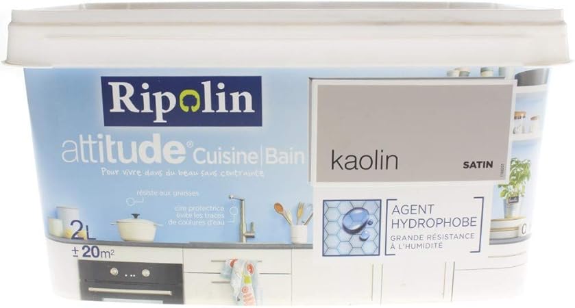 Ripolin Peinture Acrylique Attitude Cuisine Bain Kaolin 2l Amazon Fr Cuisine Maison
