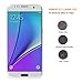 S7 Edge Screen Protector, Joylink Premium Mirror Tempered Glass Cell Phone Touch 3D Screen Protector with Bubble Free, Anti Glare Scratch Reflective, Armor Guard, High Definition, Silver