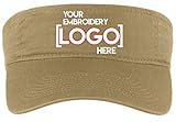 Custom Embroidered Unisex Sports Visor - Add Your