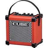 Roland Micro Cube GX 3W 1x5 Battery Powered Guitar Combo Amp Red