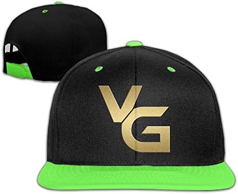 Unisex Golden Vanoss Gaming Contrast Color Hiphop Baseball Cap KellyGreen