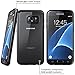 Galaxy S7 Case, Scratch Resistant i-Blason **Clear** Halo Series Samsung Galaxy S7 Hybrid Bumper Case Cover 2016 Release (Clear/Black)