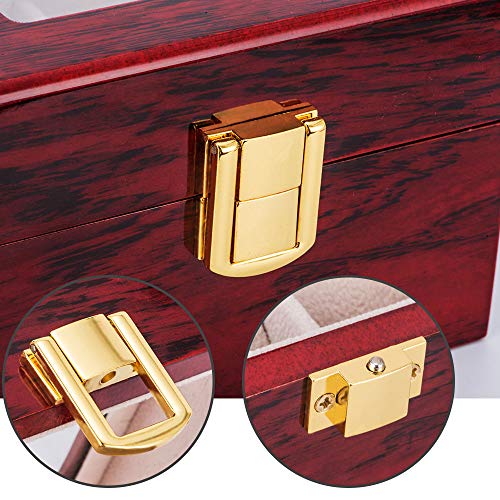 Image result for 2 slot wooden watch box