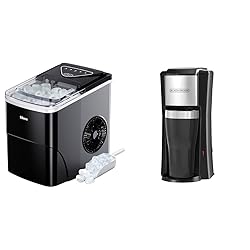 Silonn Ice Maker Countertop & Black+Decker CM618