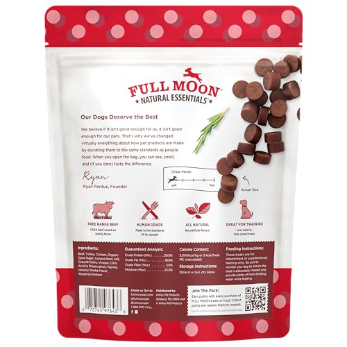 FULL MOON ESSENTIAL BEEF SAVORY BITES 8.0 OZ