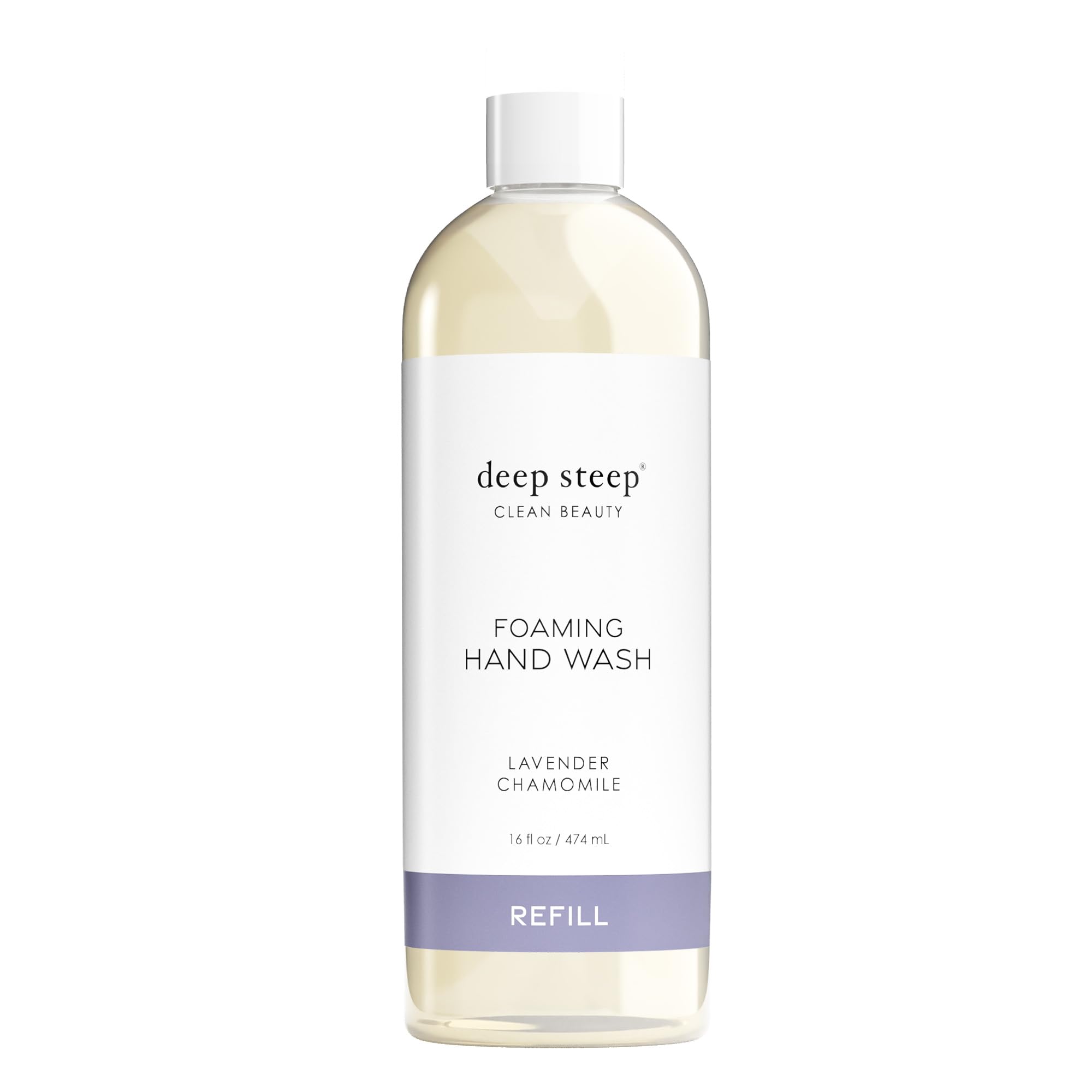 Deep Steep Foaming Hand Wash Refill, 16 fl oz, Lavender Chamomile