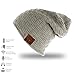CFZC Bluetooth 4.2 Beanie Hat Wireless Headphone Beanie caps Built-in Mic Speaker Hands-free for Women Men Outdoor Sport--Gray