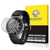 [3 Pack] SPGuard Compatible Samsung Galaxy Watch (46mm) Screen Protector,1.3 inch Tempered Glass 2.5D Arc Edges 9H HD Scratch Resistant Screen Protector for Galaxy Watch SM-800/SM-R805