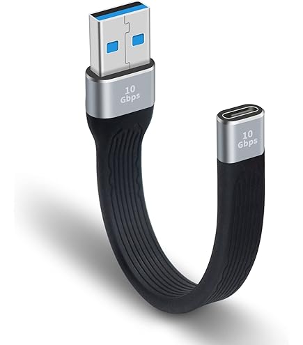 Amazon.com: Poyiccot Short USB 3.0 Extension Cable, 5inch Flat FPC