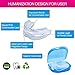 ANBOW Night Mouth Guard for Grinding Teeth - Custom Fit Dental Mouthpiece Eliminates TMJ,Bruxism,Clenching,Snoring, Pack of 2