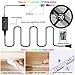 YUNLIGHTS 16.4ft LED Strip Lights with Remote/Smart Phone APP Cotrol 300 LED Strip Light Music Sync IP65 Waterproof LED Rope Lights with 12v UL Plug for Home Hotel Bar Christmas Outside Decorations