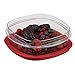 Rubbermaid Premier Easy Find Lids Food Storage Container, 3 Cup, Racer Red